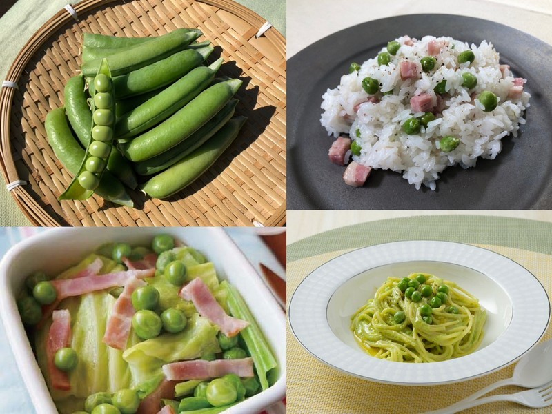 【季節のレシピ】“実えんどう”を味わおう！