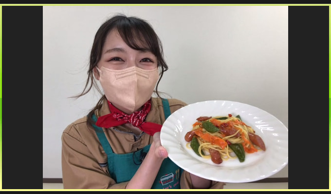 にんじんを使った料理「にんじんペペロンチーノ」