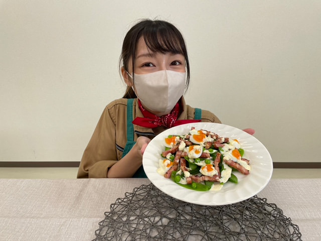 『たわわのわ』1月８日（日）１１：４０〜放送テーマは「スナップえんどうを使った料理」