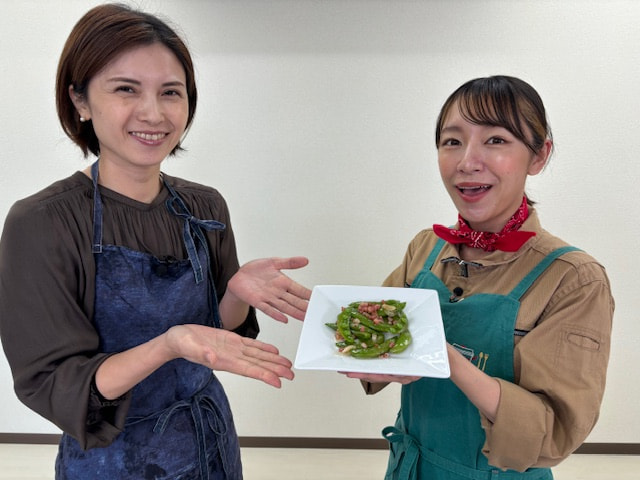 スナップえんどうを使ったレシピ