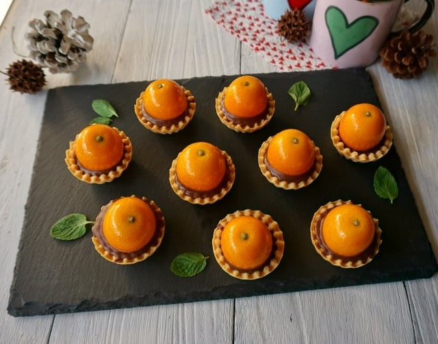 まるごときんかんのチョコムースタルト
