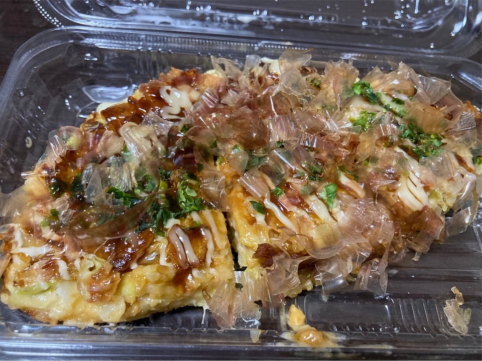 米粉のお好み焼き